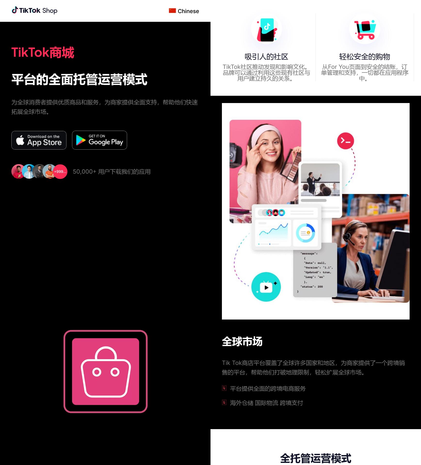 多语言PHP版tiktok商城系统/用户端/商户端+部署教程插图4